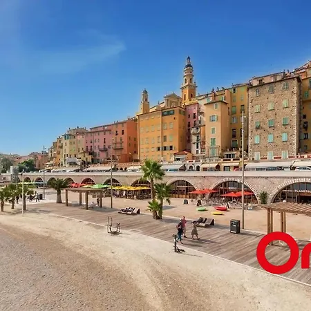 Moderne Avec Terrasse, Climatise, Wifi, 2 Couchages A - Fr-1-647-50 Apartament Mentona