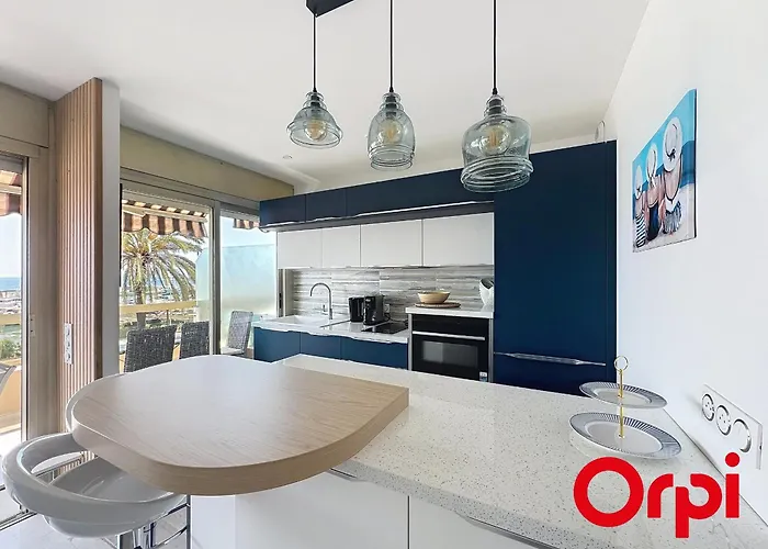 Moderne Avec Terrasse, Climatisé, Wifi, 2 Couchages à - Fr-1-647-50 Apartamento